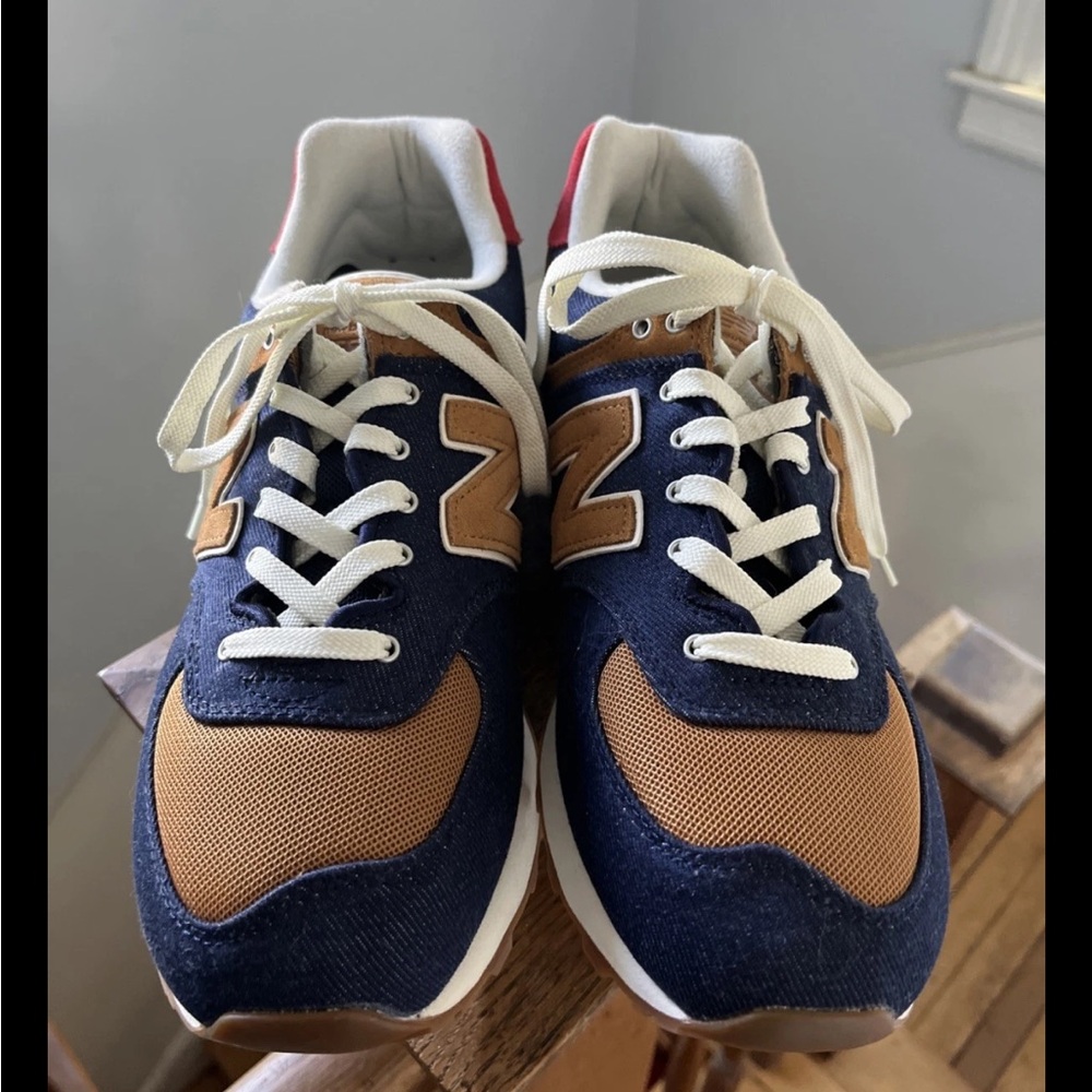 New Balance 574 Denim Workwear sneakers. Men's 11D. Unworn!